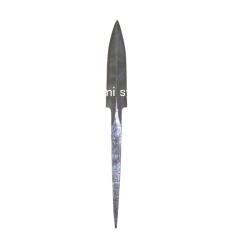 三木章刃物本舗　生反り小刀 柄無し（大）18mm：#131751