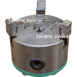 【送料、代引手数料無料】山戸（やまと） スクロールチャック　１００ｍｍ（４吋）　３ッ爪（標準外爪溶接付き）　木旋クールシリーズ用別売部品＜山戸製作所＞