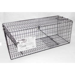 スーパー捕獲器（踏板式）ブラック　ＬL ＜コンパル＞