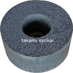 山戸（やまと）秀研　１５００型用バフ砥石（セフロン砥石）　１００ｍｍ×４０ｍｍ×１３ｍｍ穴＜山戸製作所＞