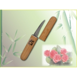 みきかじや村 竹霞　薔薇小刀鞘入り TS016