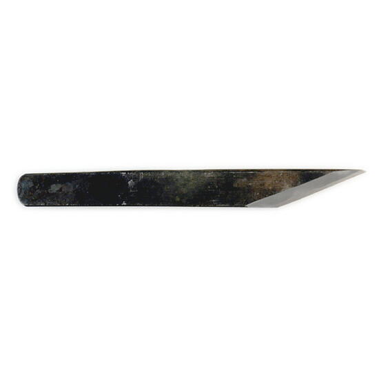 昭三作 手造り 切出小刀（大工・竹細工用）磨き仕上　２７ｍｍ：No.8-27C＜池内刃物＞