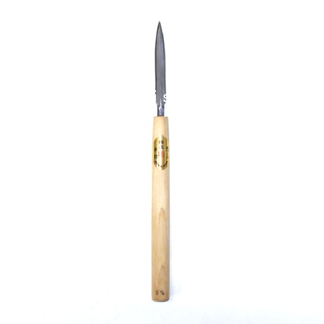 三木章刃物本舗　生反り小刀 柄付（大）6mm：#131577