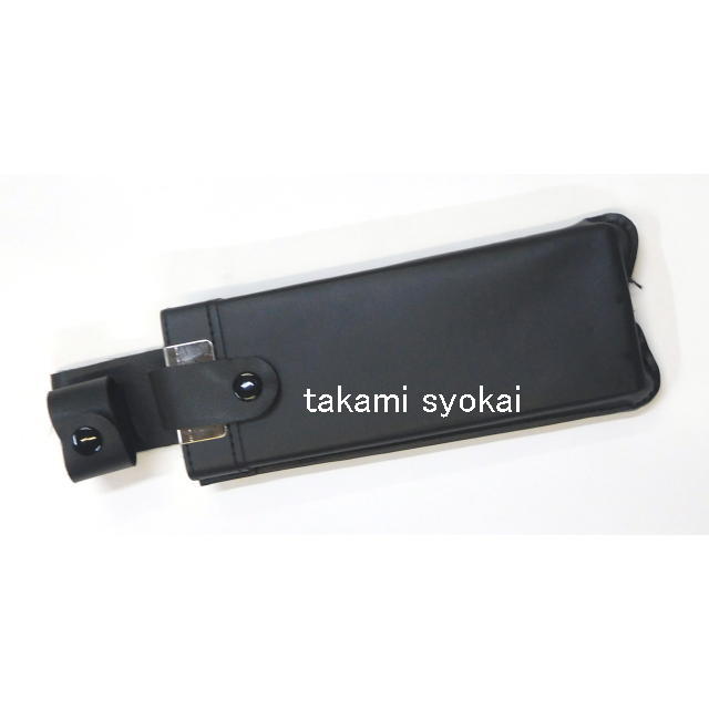 腰鉈用 吊革付レザー巻鞘のみ　並幅　１６５ｍｍ用