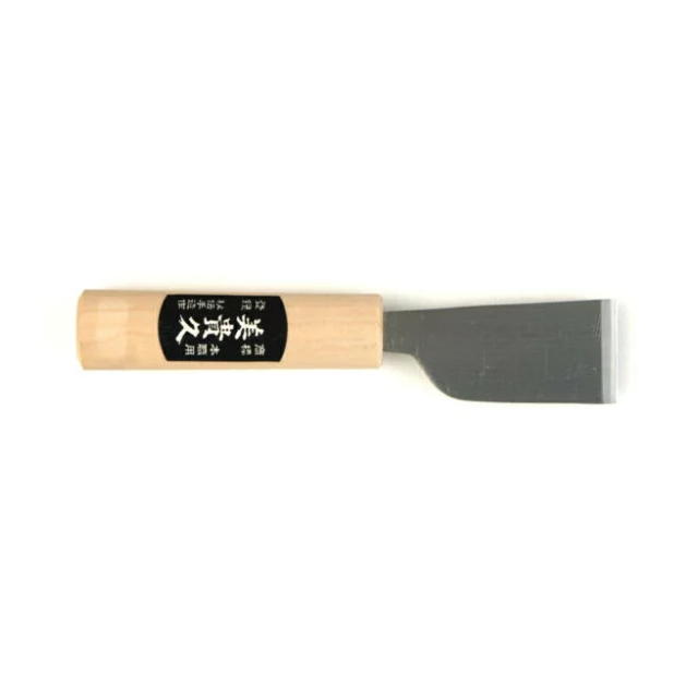 美貴久　皮断包丁　２４ｍｍ　磨き　柄付き：No.32-24C＜池内刃物＞