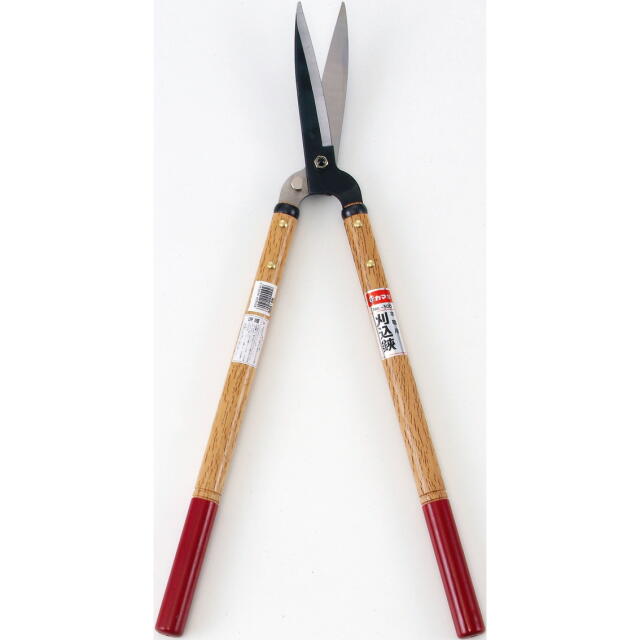 カマキ　本職用 刈込鋏　木柄  ２１０ｍｍ　：No.550 ＜岸本農工具製作所＞