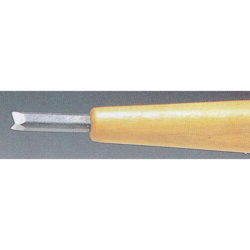 三木章刃物本舗 パワーグリップ彫刻刀 三角型 １ｍｍ：#840103