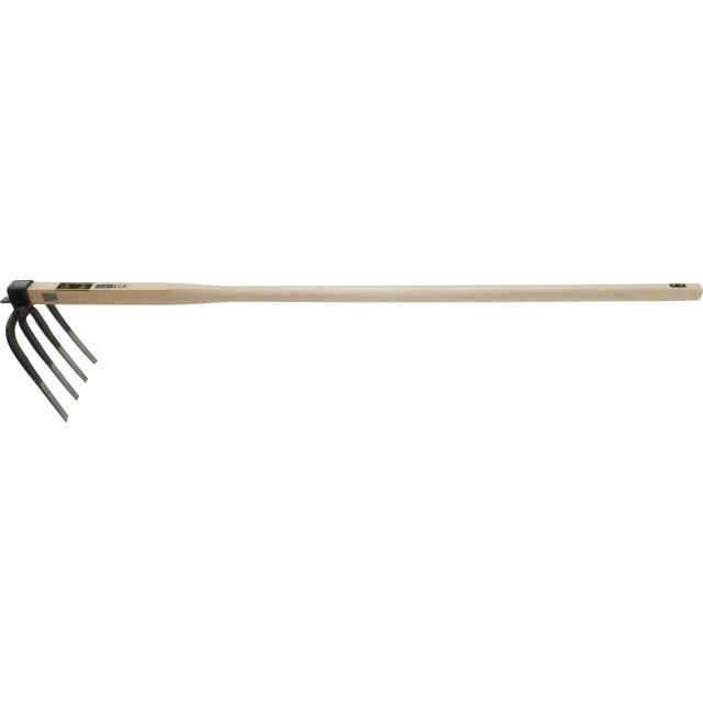 正和 大型鍬 四本爪備中鍬 1200mm 厳選本樫柄付：SA2010-2