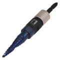MUST TOOL 軸交換式スパイラルステップドリル(インパクトドライバー用)  IM-2QSV-414：No.19732＜イチネンアクセス・ミツトモ＞