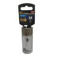 MUST TOOL ＱＣソケット シングル　２４ｍｍ　１２角　IM-4W24-12K：No.19808＜イチネンアクセス・ミツトモ＞