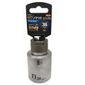 MUST TOOL ＱＣソケット シングル　３６ｍｍ　１２角　IM-4W36-12K：No.19814＜イチネンアクセス・ミツトモ＞