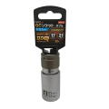 MUST TOOL ＱＣソケット ダブル  １７×２１ｍｍ １２角　IM-4W1721O-12K：No.19822＜イチネンアクセス・ミツトモ＞