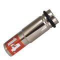 MUST TOOL SEMI(セミ) ワンタッチソケット 40Ｖ対応 シングル 14mm 差込角12.7mm 6角  4WS14-6K：No.19932＜イチネンアクセス・ミツトモ＞
