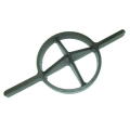 両手竹割り器（鋳物製）内径約１８０ｍｍ　大４ッ割　孟宗竹用