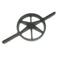 両手竹割り器（鋳物製）内径約１８０ｍｍ　大６ッ割　孟宗竹用