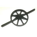 両手竹割り器（鋳物製）内径約１８０ｍｍ　大８ッ割　孟宗竹用