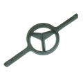 両手竹割り器（鋳物製）内径約９５ｍｍ　小３ッ割