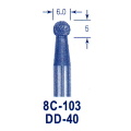東京オートマック 木彫機　回転工具用　超硬バー　DD-４０（８C-１０３）　#3500＜AUTOMACH＞