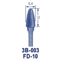 東京オートマック 木彫機　回転工具用　超硬バー　FD-１０（３B－００３）　#3400＜AUTOMACH＞