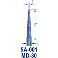 東京オートマック 木彫機　回転工具用　超硬バー　MD-３０（５A-００１）　#2000＜AUTOMACH＞