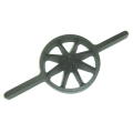 両手竹割り器（鋳物製）内径約１３０ｍｍ　中８ッ割