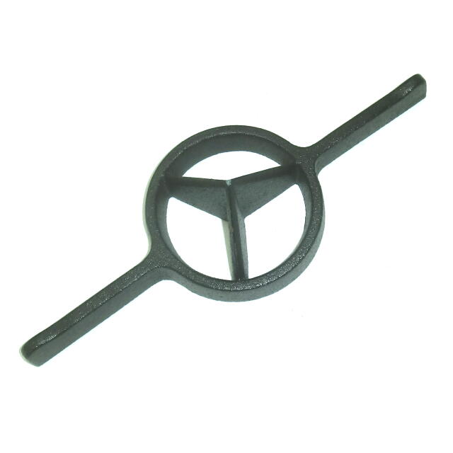 両手竹割り器（鋳物製）内径約９５ｍｍ　小３ッ割