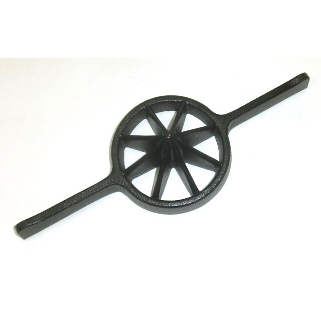両手竹割り器（鋳物製）内径約９５ｍｍ　小８ッ割