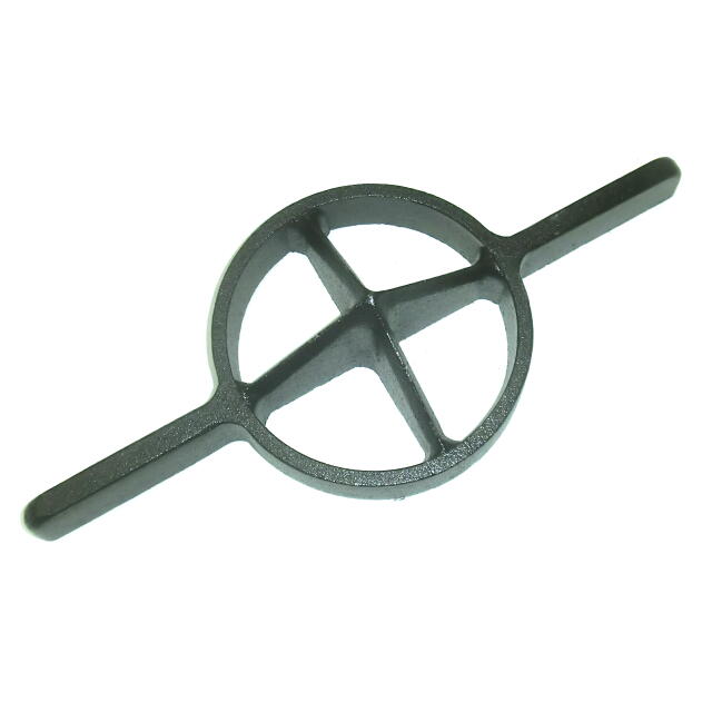 両手竹割り器（鋳物製）内径約１３０ｍｍ　中４ッ割
