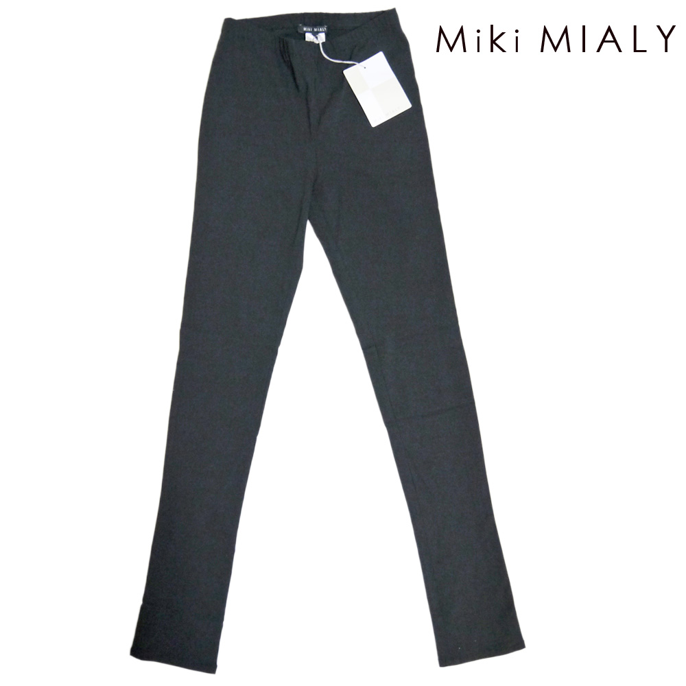 ミキミアリ　リピーター続出！　美脚シルエット　レギンスパンツ　黒 #XS #S #M #L #XL　Miki MIALY