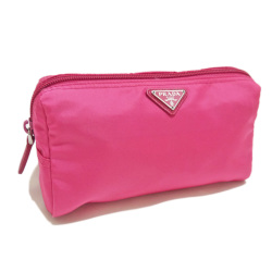 プラダ　ナイロン化粧ポーチ　ピンク（FUXIA)　1N0693　PRADA