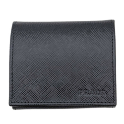 プラダ　メンズ　サフィアーノレザー　コインケース　黒 2MM935　PRADA