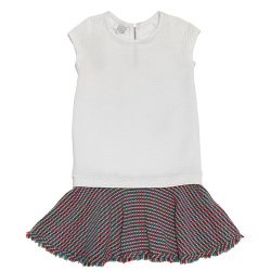 ピンコ　キルティング　ワンピース　白　＃XS　PINKO