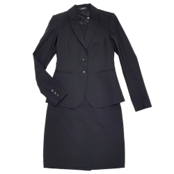 セオリー　ワンピーススーツ　黒　#0　theory