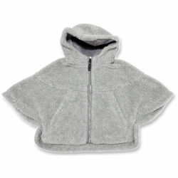 マックスマーラ　テディベア ペタロ(PETALO) ポンチョ　ケープ  グレー #ML MaxMara