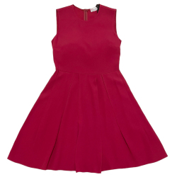 レッドヴァレンティノ　プリーツワンピース　赤　#38　RED VALENTINO