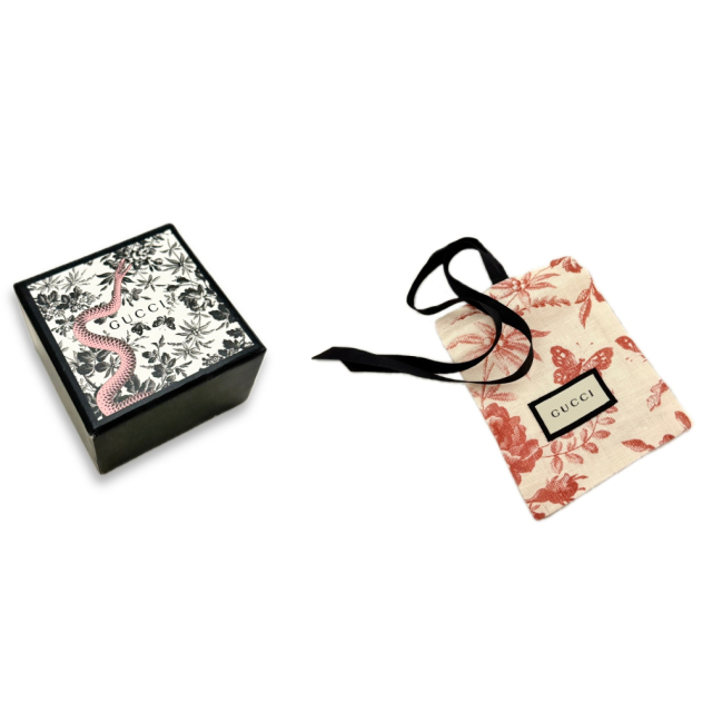 グッチ スクリプトロゴ ピアス 星 スター ゴールド×クリスタル GUCCI