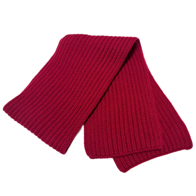 ロロピアーナ 男女兼用 カシミア100％ リヴニットマフラー(マリア  