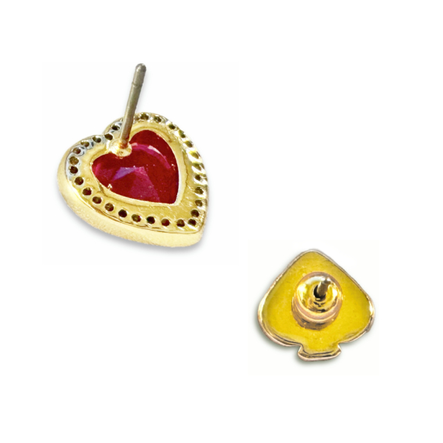 ケイトスペード ハートピアス ピンク×ゴールド kate spade