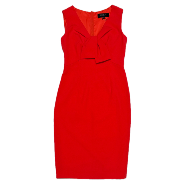 ポールカ リボン ワンピース 赤 #36 PAULE KA 