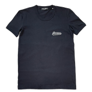 ドルチェ＆ガッバーナ  クルーネック　Tシャツ　黒　＃38　DOLCE&GABBANA