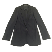 グッチ  ウール　テーラードジャケット　黒　＃38　GUCCI