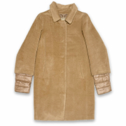 ヘルノ アルパカ ステンカラーコート キャメル #42  HERNO