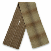 ロロピアーナ  メンズ　カシミア100％　マフラー　茶　Loro Piana
