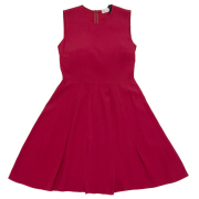 レッドヴァレンティノ　プリーツワンピース　赤　#38　RED VALENTINO