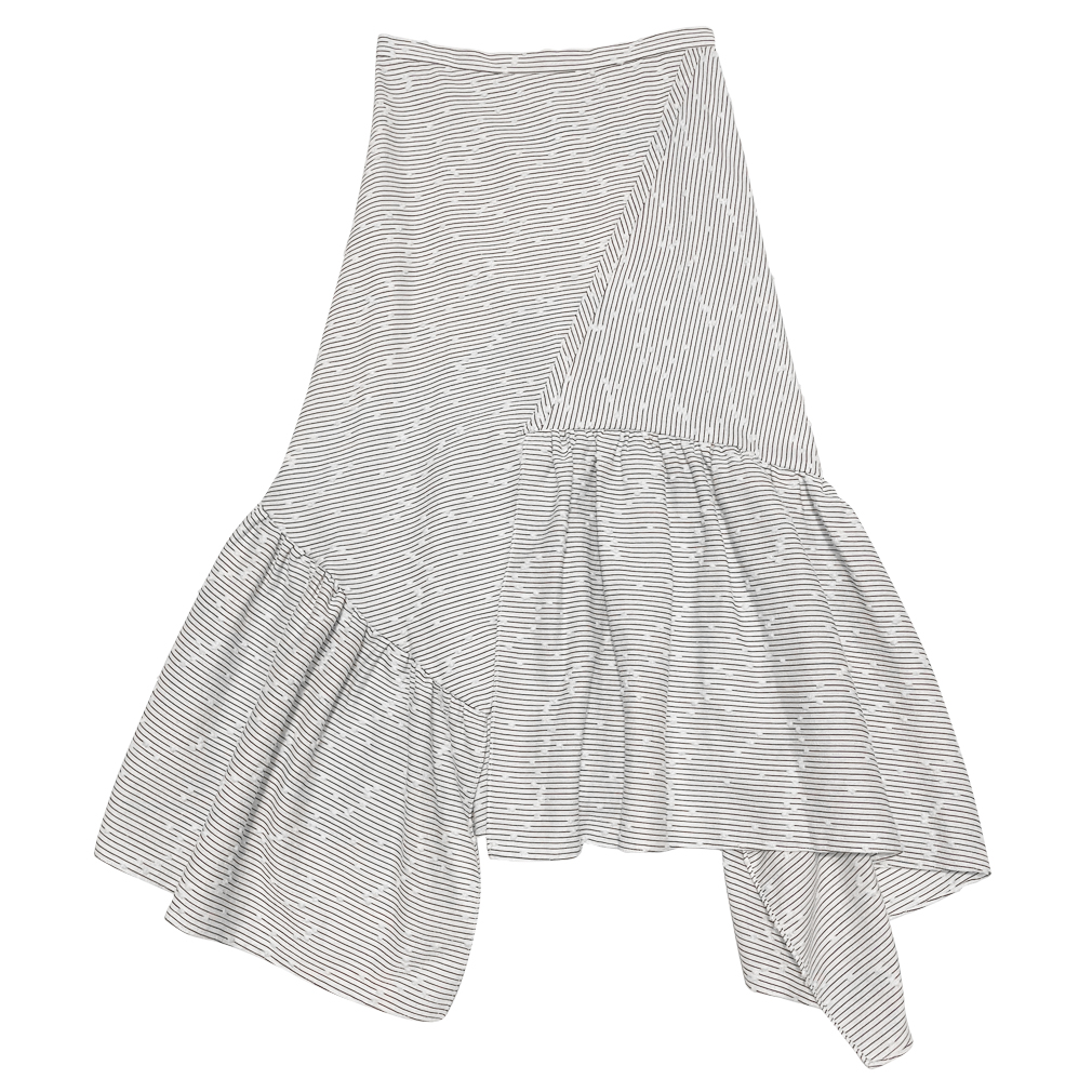 3.1フィリップリム　アシンメトリー　ロングスカート　白　#0　3.1 Phillip Lim