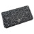 シャネル　カメリア　レザー長財布　黒×白　CHANEL