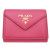プラダ　コンパクト財布　ピンク(PEONIA) 1MH021 PRADA
