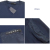 プラダ　メンズ　異素材mix VネックTシャツ　ネイビー　#L #XXL  PRADA