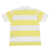 プラダ　メンズ　鹿の子　ポロシャツ　ボーダー　イエロー　#S #M #L  PRADA
