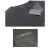 プラダ　メンズ　異素材mix クルーネックTシャツ　黒　#M #XL  PRADA